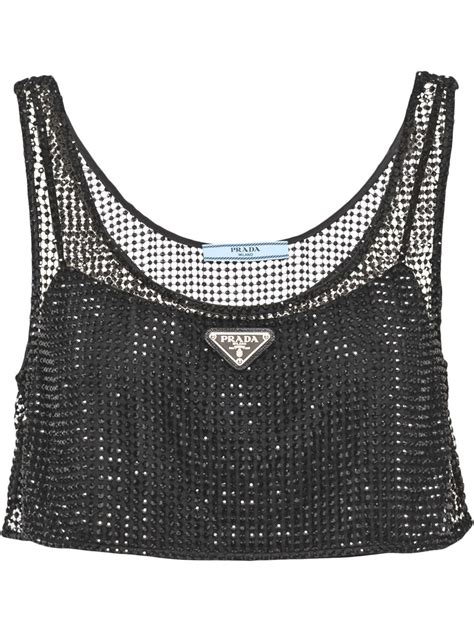 prada mesh top|prada cropped tops.